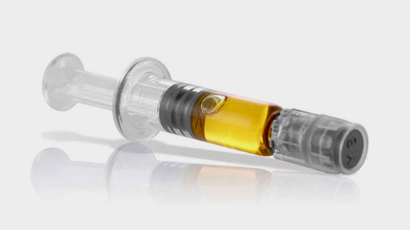 How to refill THC distillate syringe?